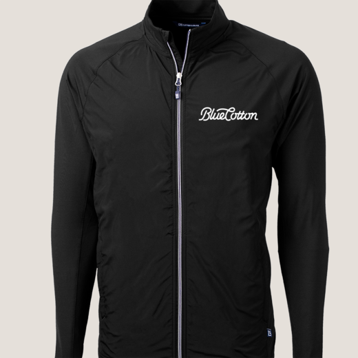 Sample image of MCC00032 Cutter & Buck Adapt Eco Knit Hybrid Recycled Mens Full Zip Jacket